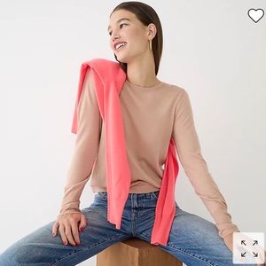 NWOT J crew halle crewneck sweater S